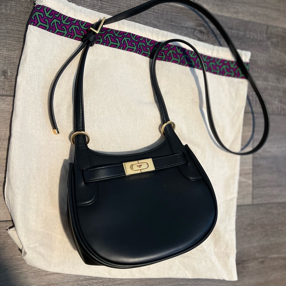 Tory Burch Lee Radziwill Small Saddlebag Purse